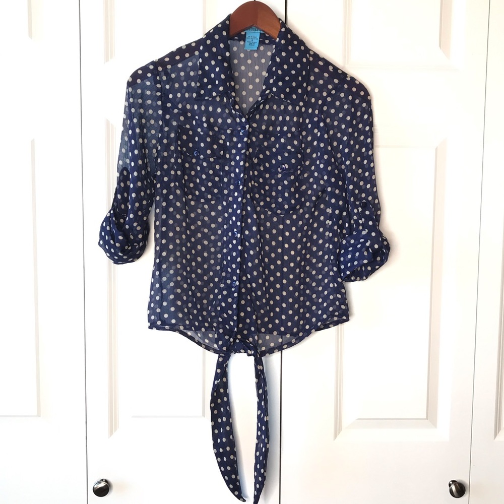 Flutterbye Sheer Top -S